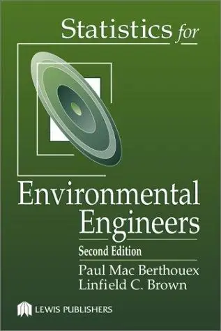 Cover of Statistics for Environmental Engineers