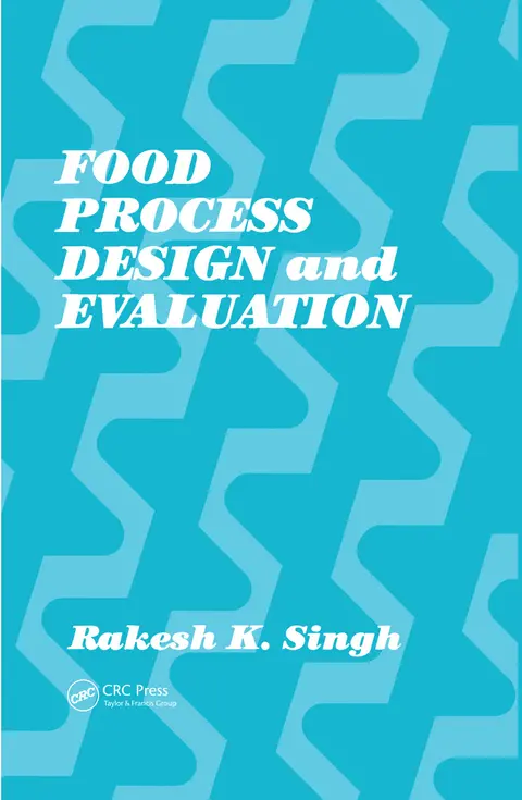 Cover of Food Process Design and Evaluation