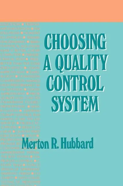 Cover of Choosing a Quality Control System