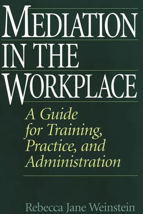 Cover of Mediation in the Workplace