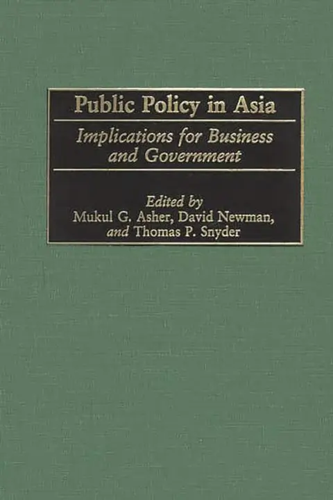Cover of Public Policy in Asia
