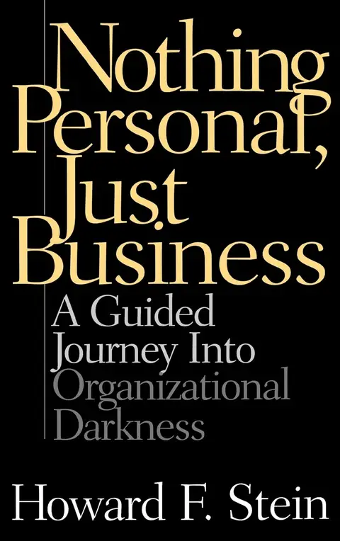 Cover of Nothing Personal, Just Business