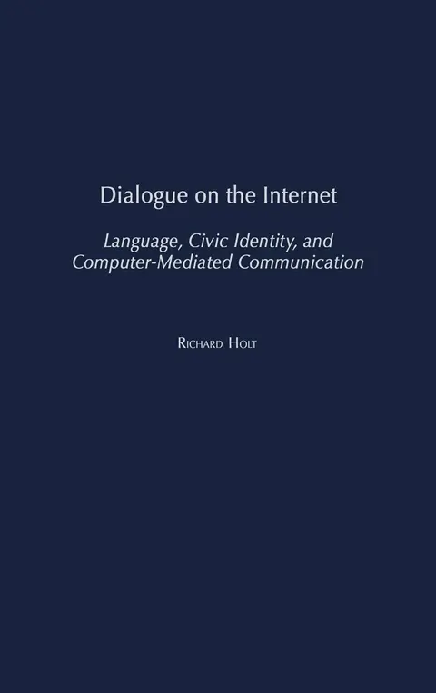 Cover of Dialogue on the Internet