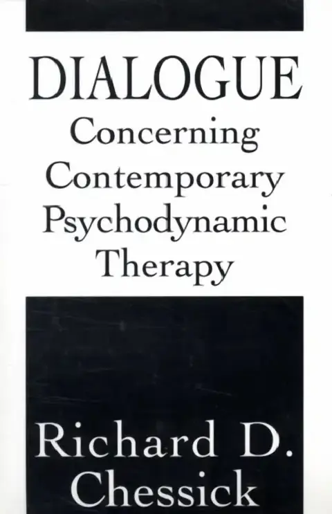 Cover of Dialogue Concerning Contemporary Psychodynamic Therapy