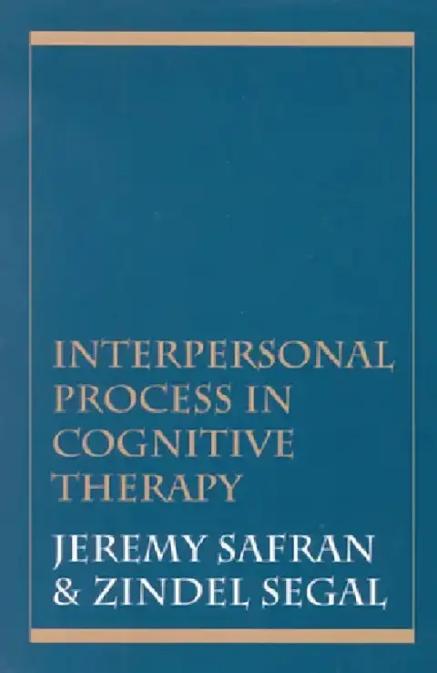Cover of Interpersonal Process in Cognitive Therapy