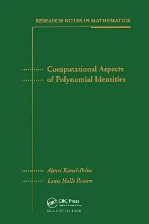 Cover of Computational Aspects of Polynomial Identities