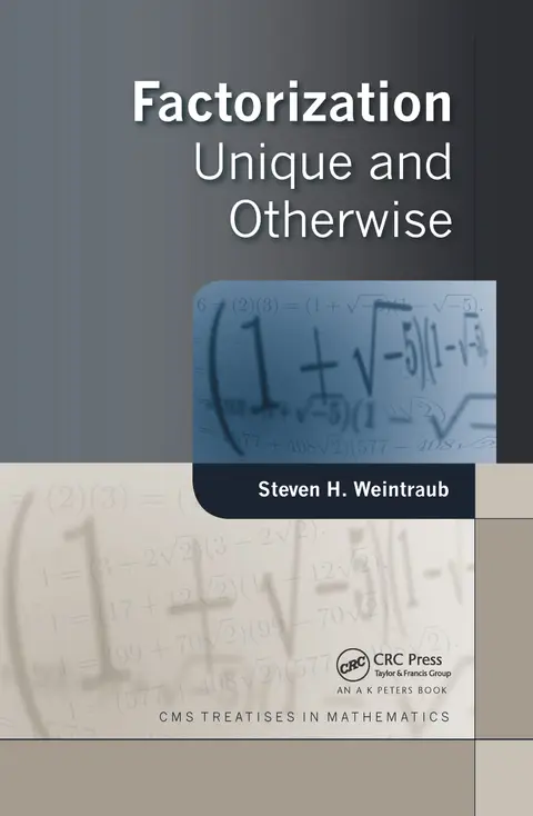 Cover of Factorization Unique & Otherwise (hb)