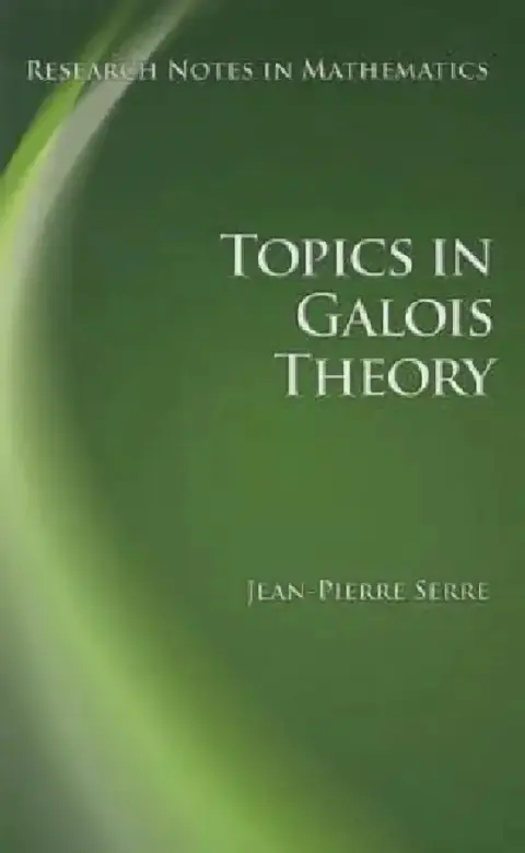 Cover of Topics in Galois Theory