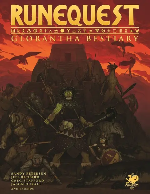 Cover of Glorantha Bestiary
