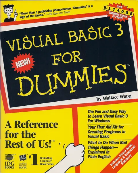 Cover of Visual Basic 3 for Dummies