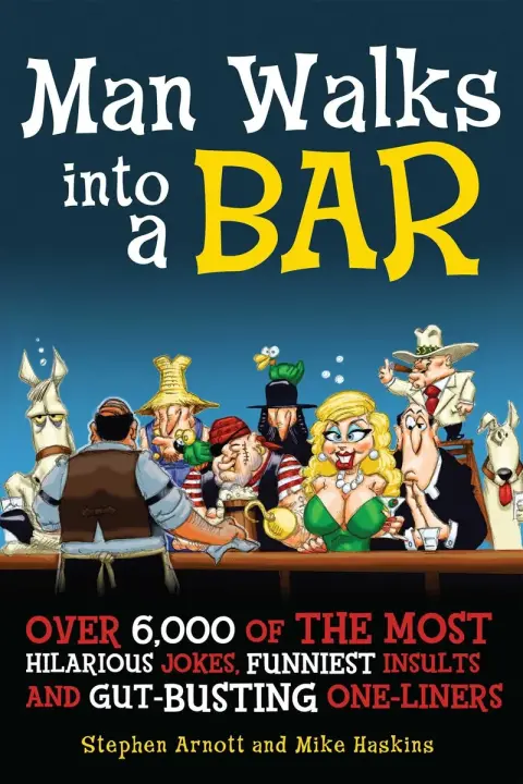 Cover of Man Walks into a Bar
