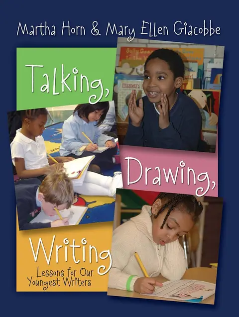 Cover of Talking, Drawing, Writing