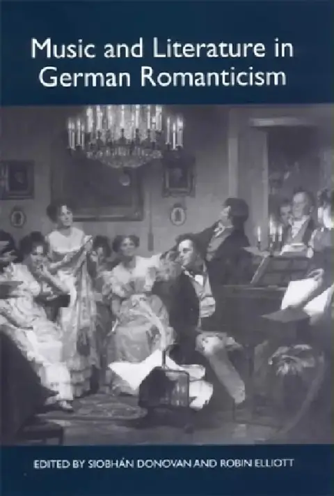 Cover of Music and Literature in German Romanticism