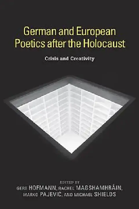 Cover of German and European Poetics After the Holocaust