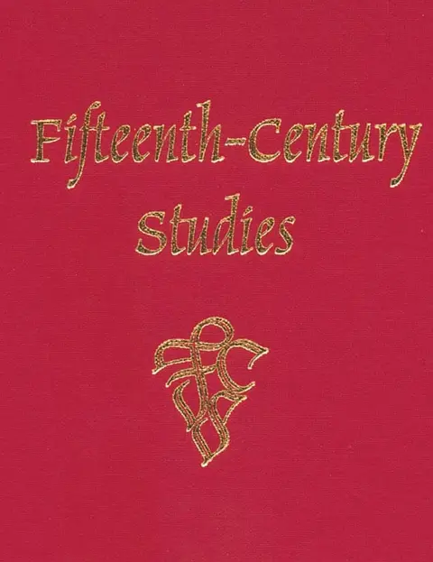 Cover of Fifteenth–Century Studies 35