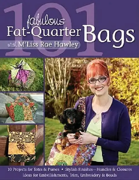 Cover of 101 Fabulous Fat-Quarter Bags with m'Lis