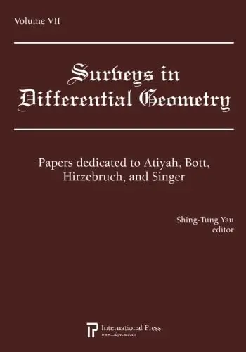 Cover of Surveys in Differential Geometry Vol 7