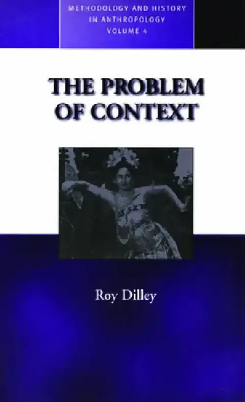 Cover of The Problem of Context