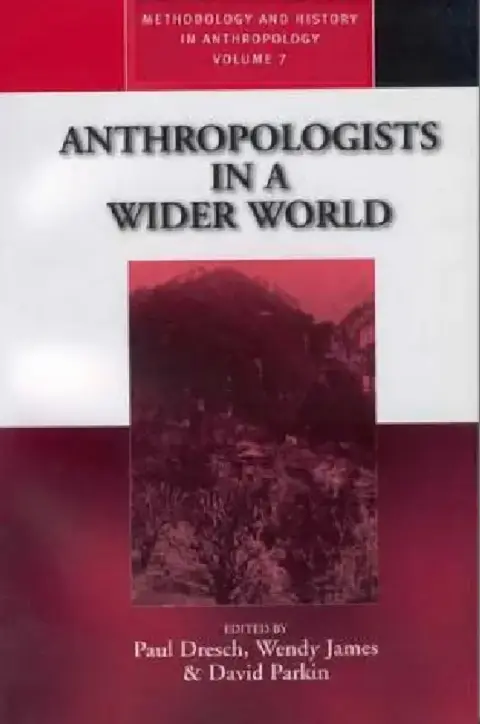 Cover of Anthropologists in a Wider World