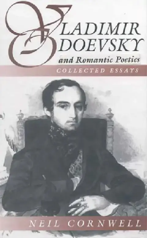 Cover of Vladimir Odoevsky and Romantic Poetics