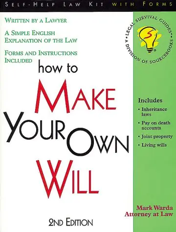 Cover of How to Make Your Own Will