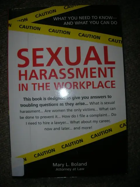 Cover of Sexual Harassment in the Workplace
