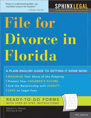Cover of File for Divorce in Florida