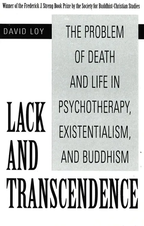 Cover of Lack and Transcendence