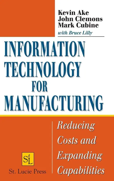 Cover of Information Technology for Manufacturing