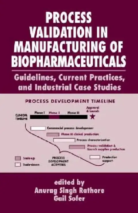 Cover of Process Validation in Manufacturing of Biopharmaceuticals