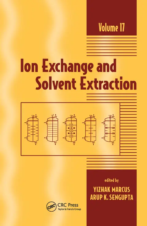 Cover of Ion Exchange and Solvent Extraction
