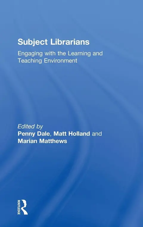 Cover of Subject Librarians