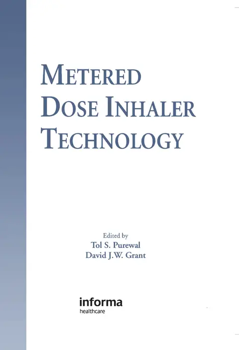 Cover of Metered Dose Inhaler Technology