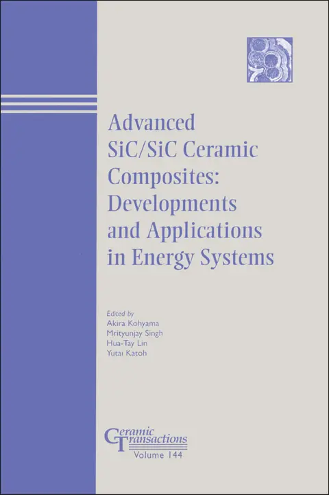 Cover of Advances in Sic/sic Ceramic Composites