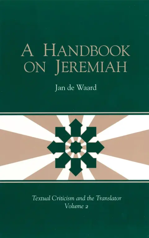 Cover of A Handbook on Jeremiah