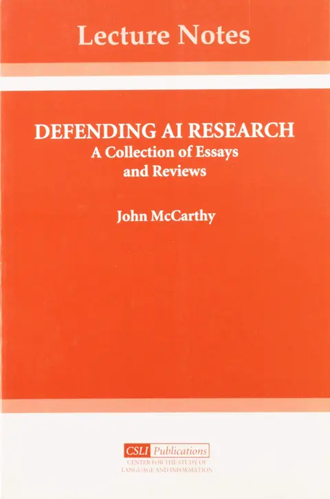 Cover of Defending Ai Research