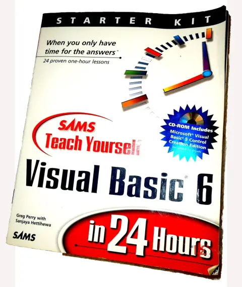 Cover of Teach Yourself Visual Basic 6 in 24 Hours