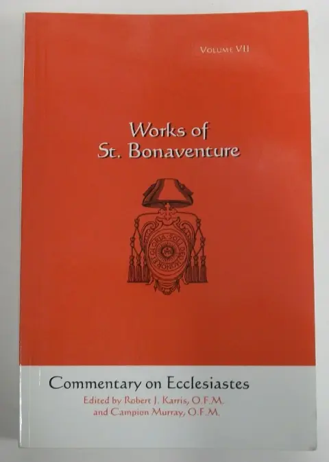 Cover of Commentary on Ecclesiastes