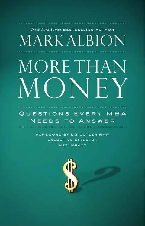 Cover of More Than Money