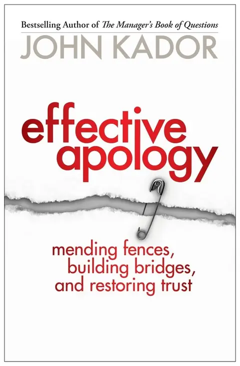 Cover of Effective Apology