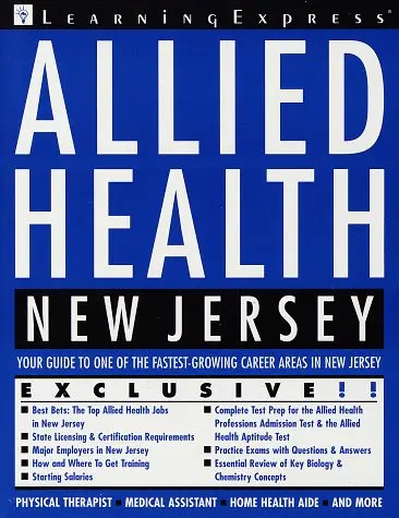 Cover of Allied Health New Jersey