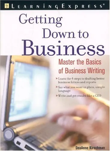 Cover of Getting Down to Business