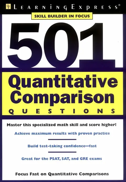 Cover of 501 Quantitative Comparison Questions