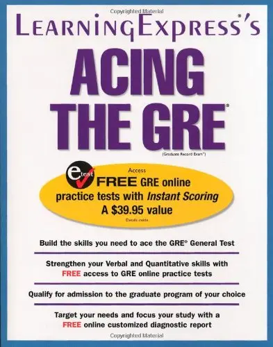 Cover of Acing the Gre Exam