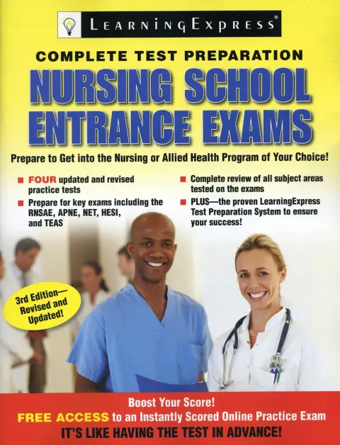 Cover of Nursing School Entrance Exam
