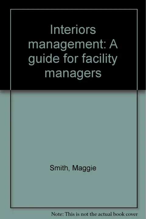 Cover of Interiors management