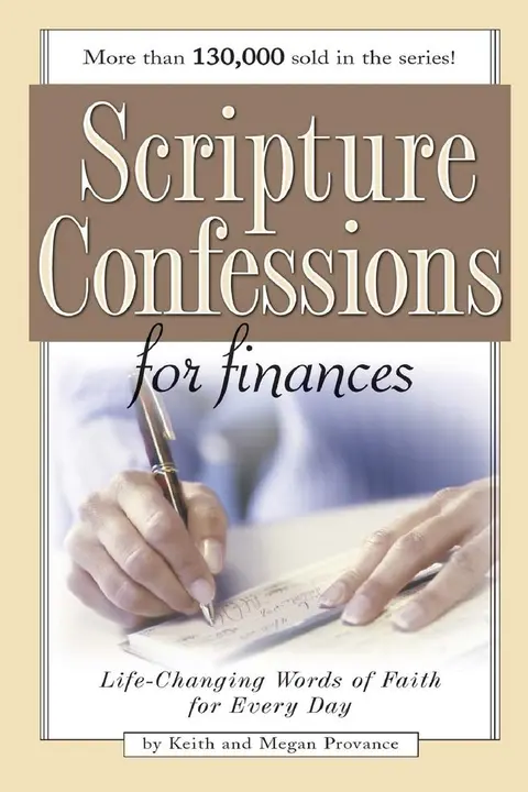 Cover of Scripture Confessions for Finances