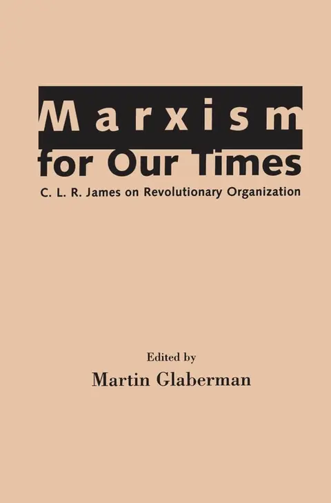 Cover of Marxism for Our Times