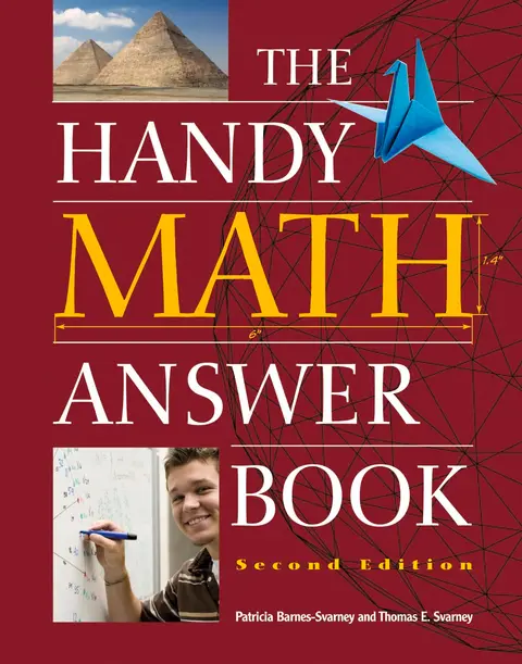Cover of The Handy Math Answer Book
