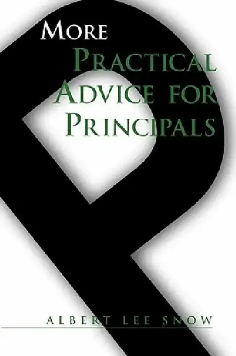 Cover of More Practical Advice for Principals